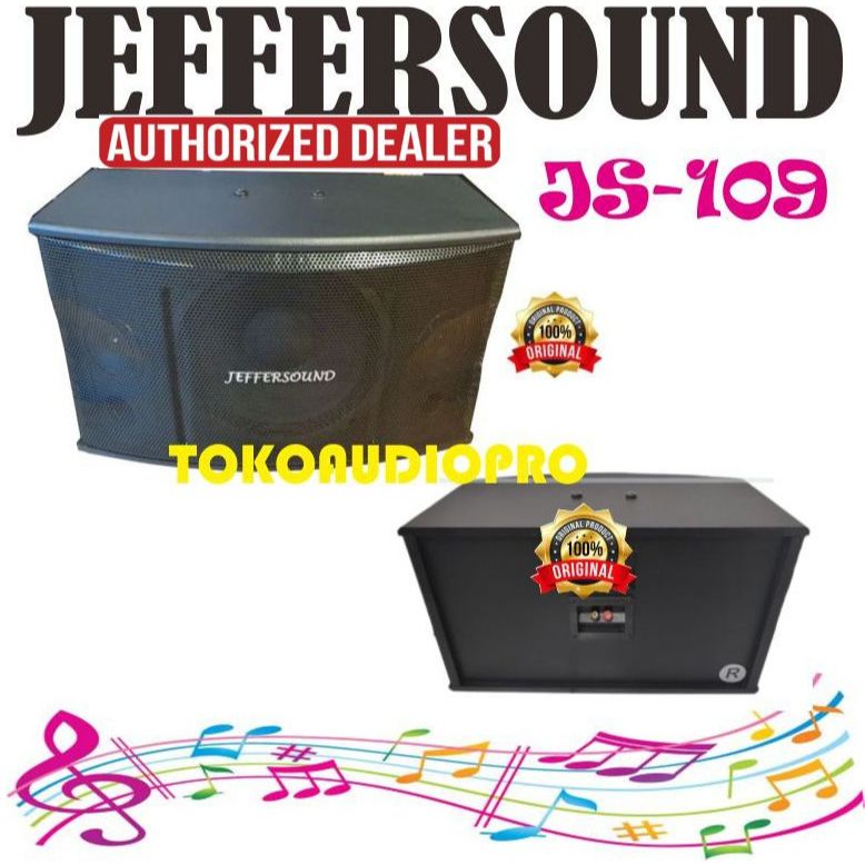 Speaker Jeffersound 10 inch Speaker Karoke Pasif Original
