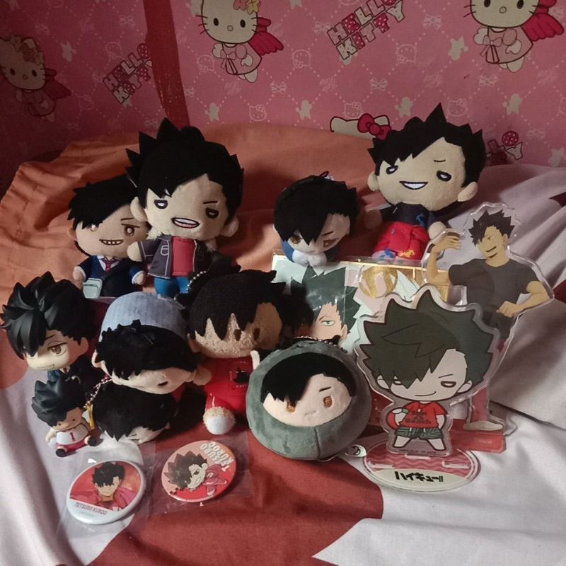 Kuroo tetsuro Haikyuu plush official merch