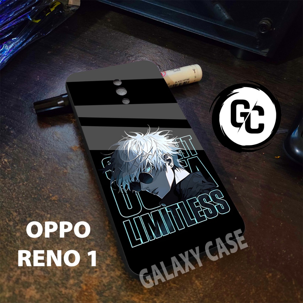 case Hp OPPO RENO 1/GC10/Motif ANIME/softcase glossy OPPO RENO 1/Casing OPPO RENO 1/Case glitter