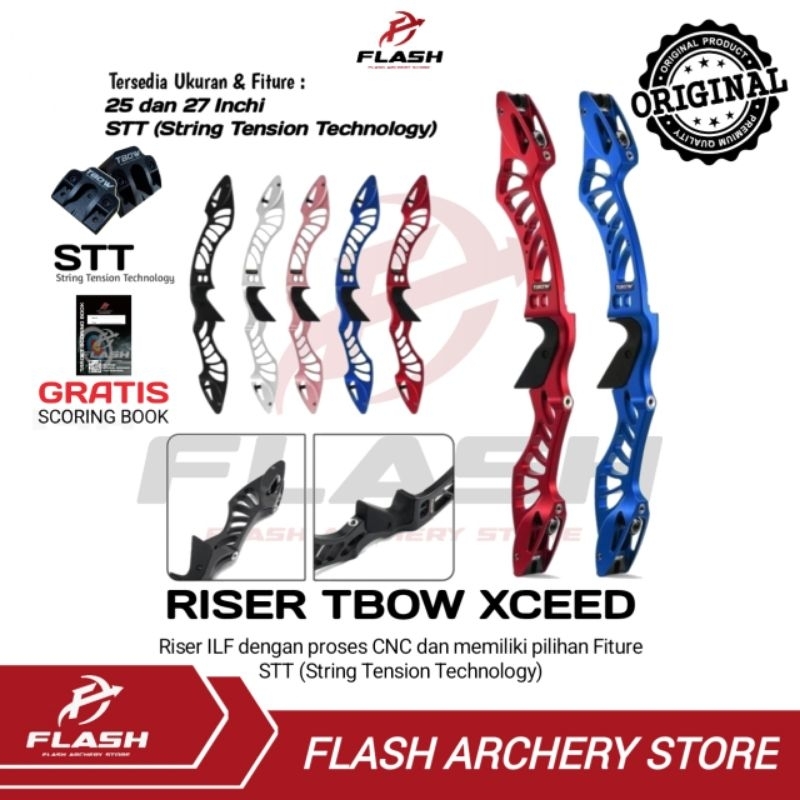 Riser Panahan Recurve ILF TBOW CNC Machined