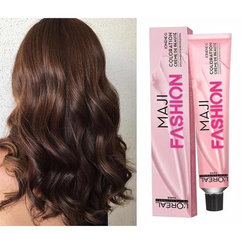 Golden Tan Cat Rambut Loreal Majirel Maji Fashion 5.3