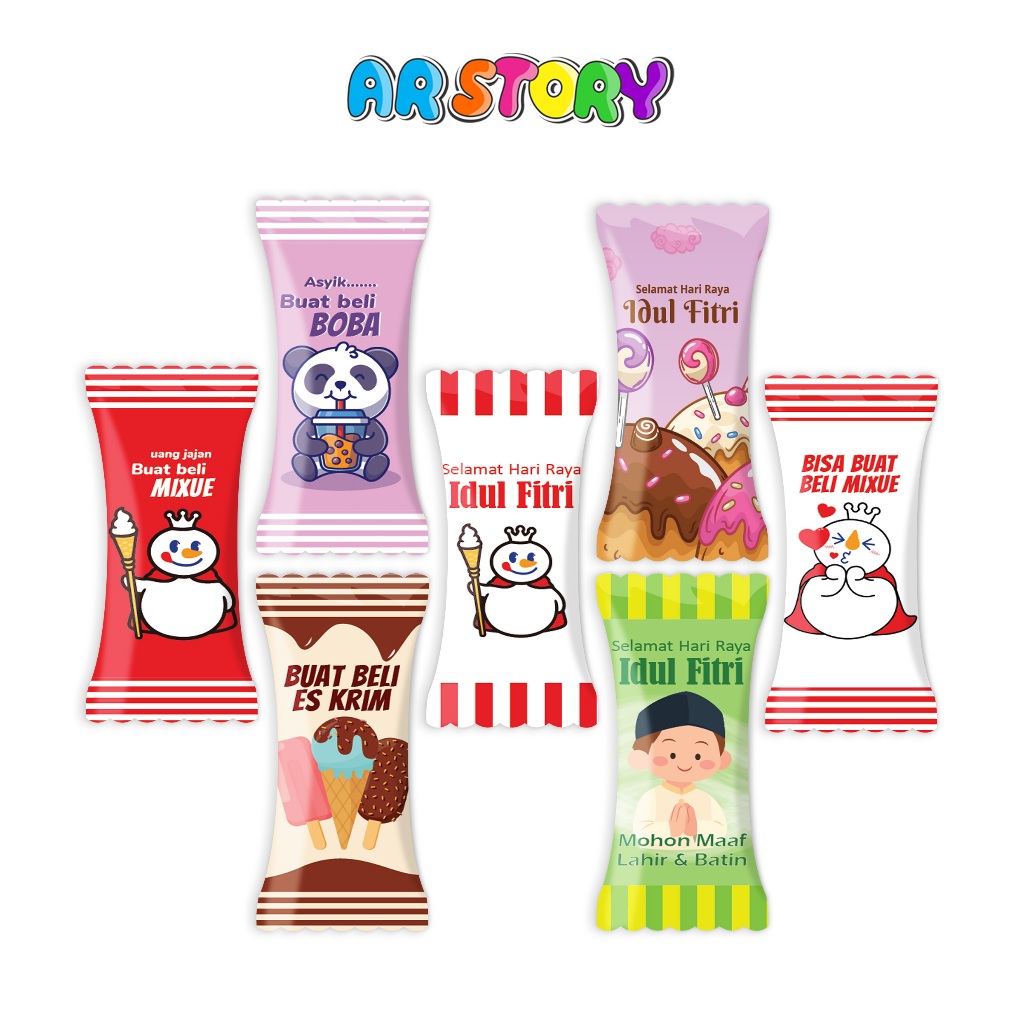 

Amplop bentuk Permen, amplop lebaran, ampao lucu, unik, viral