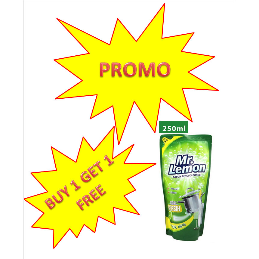 MR.LEMON PENCUCI PIRING 250ML