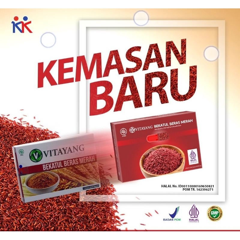 

Bekatul beras Merah