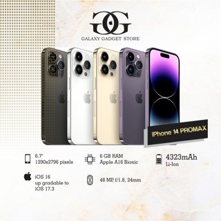 IPHONE 14 PROMAX  IMEI PERMANENT (RESMI TERDAFTAR BEACUKAI)