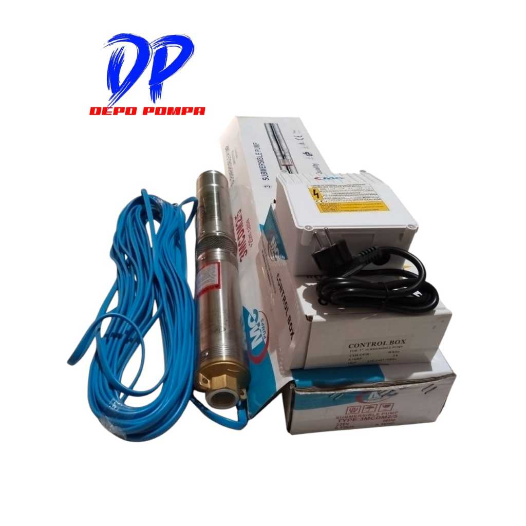 Pompa MC PUMP/Pompa Satelit Nasional MC 3 Inch 0.16 HP /Satelit Nasional MC 3 0.16 HP+ KABEL