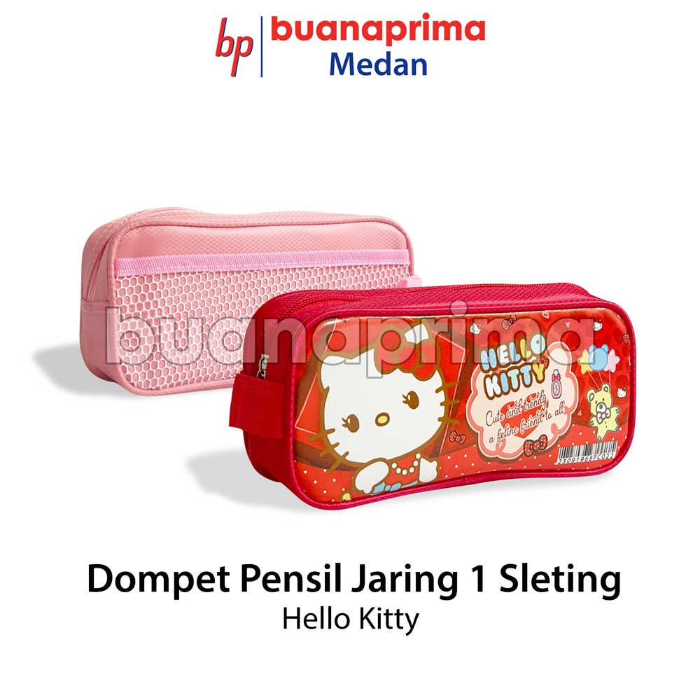 

DOMPET PENSIL JARING 1 Resleting Motif Unicorn Hello Kitty Kotak Pensil Kain Tebal Karakter Lucu Pencil Case