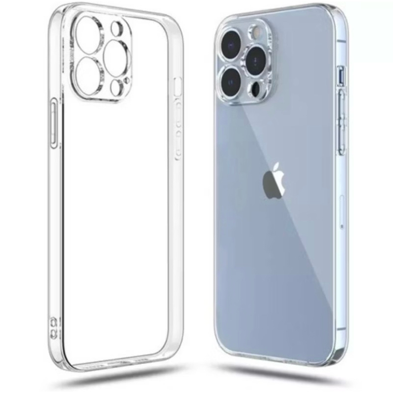 Iphone 15 Plus - Clear Hardcase Casing Cover Transparan Mika Kaku.