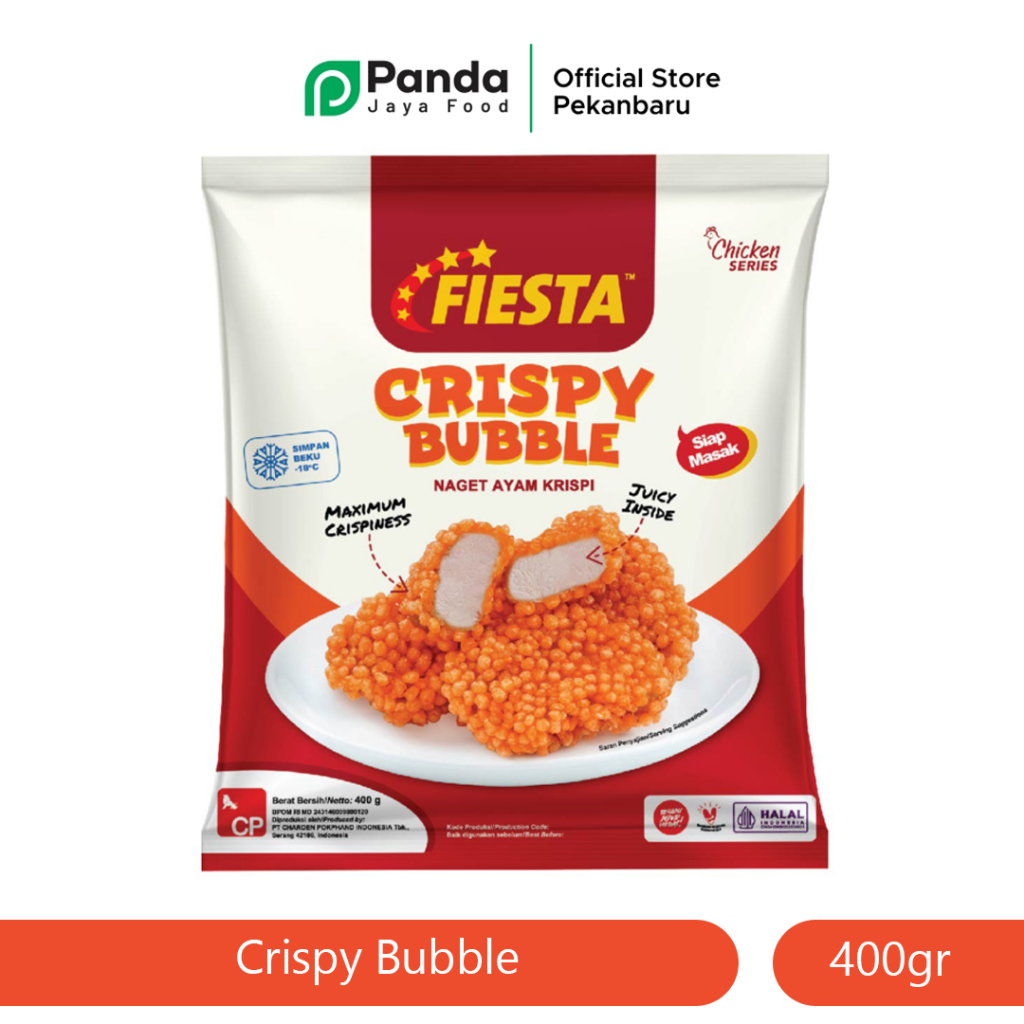 

Fiesta Crispy Bubble Nugget 400 Gram