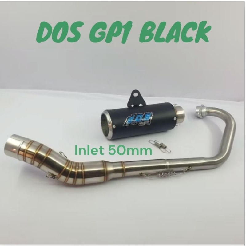 KNALPOT DOS GP1 BLACK COTING MX NEW KNALPOT DOS MX KING SATRIA FU VIXION MX KING KNALPOT DOS MX OLD 