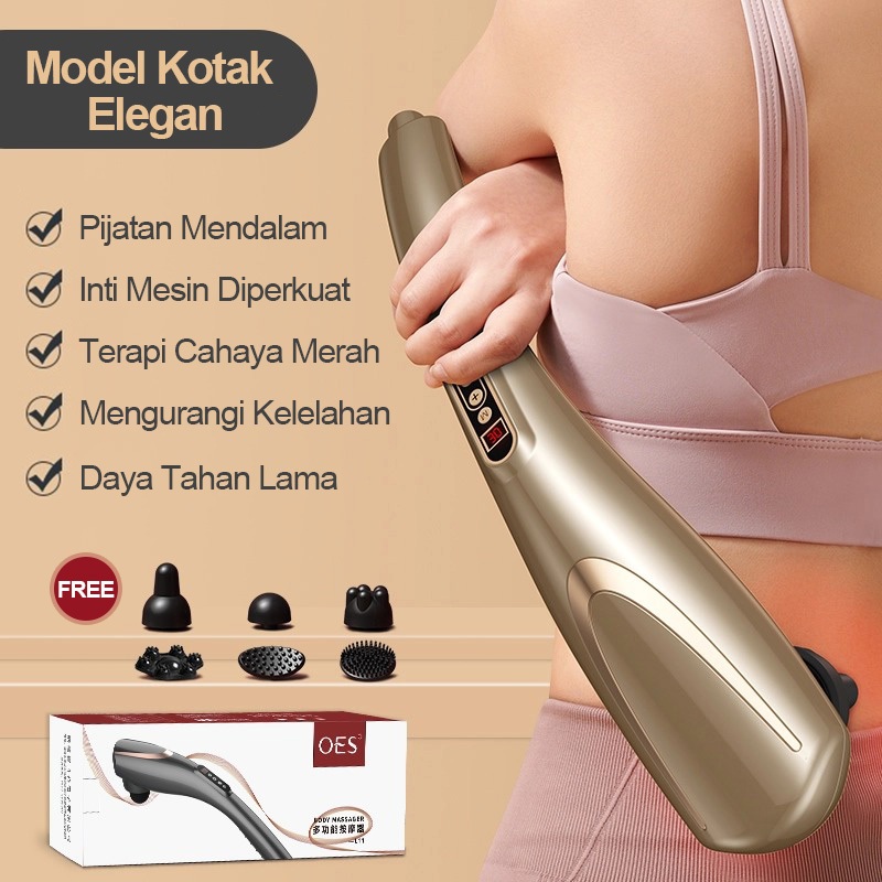 Dolphin Massager/Tongkat pijat elektrik/Alat Pijat Elektrik/Alat Pijat serbaguna alat pijat punggung