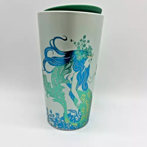 Starbucks mug double wall ceramic siren