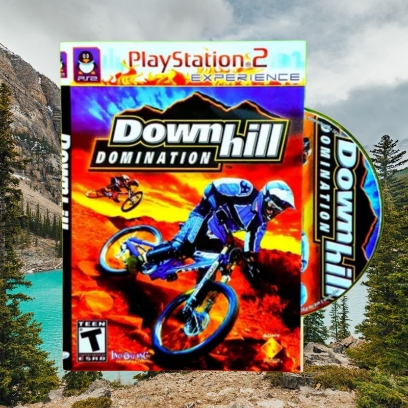 Kaset Game Playstation 2 Downhill Domination - Kaset Ps2 Game Balap Sepeda Gunung  - Kaset Ps2 Origi