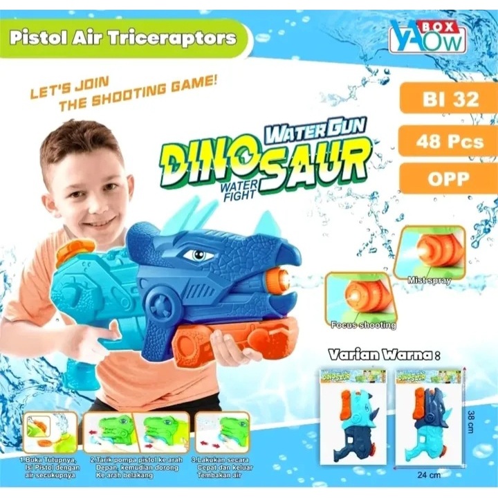 Planet Toyz - Mainan Anak Water Gan Dinosaurus