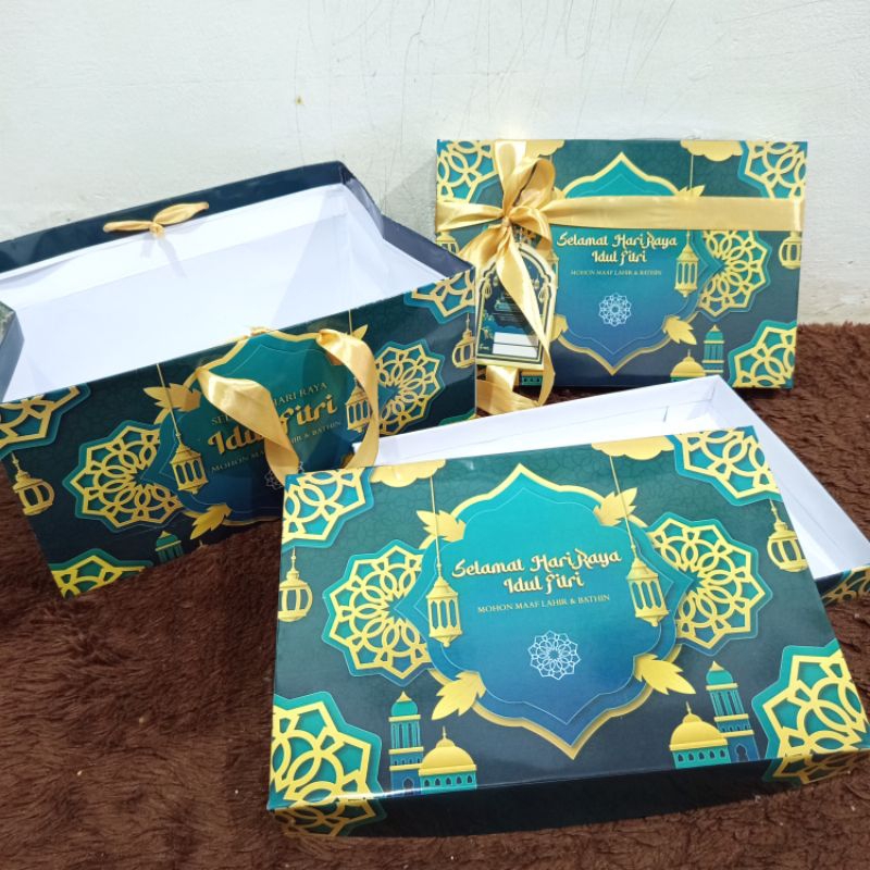 

Softbox Idul Fitri Lebaran Kotak Kue Hampers Idul Fitri JUMBO