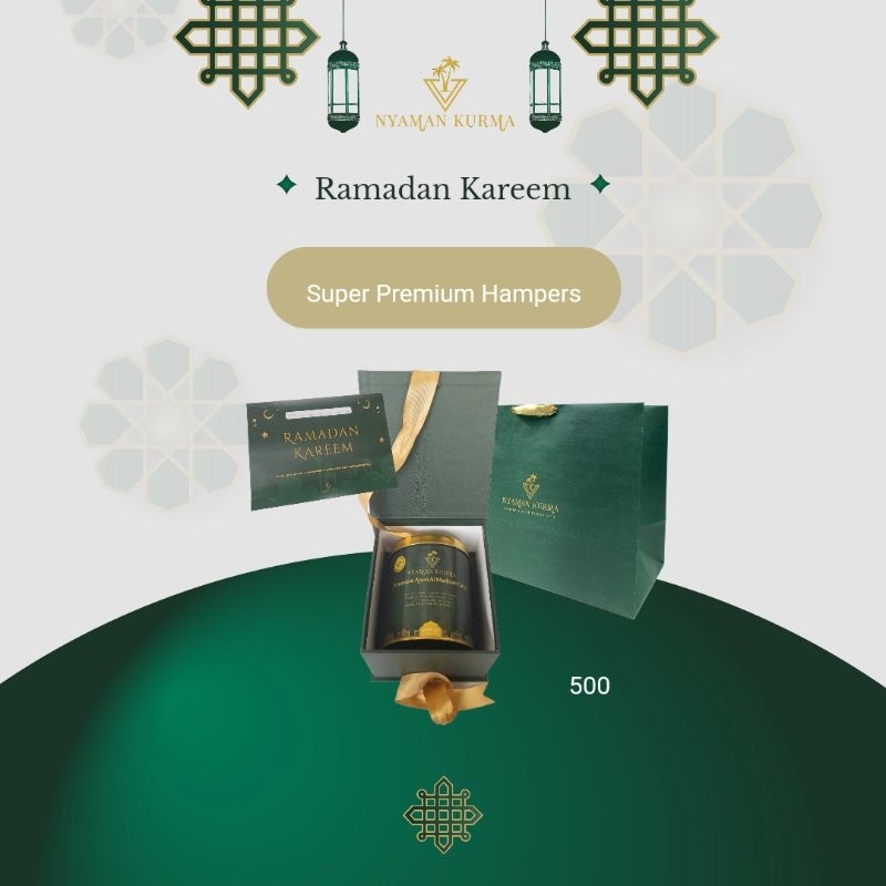 

Hampers Parcel KURMA AJWA SUPER PREMIUM 500 / Ramadan Lebaran Idul Fitri - Nyaman Kurma