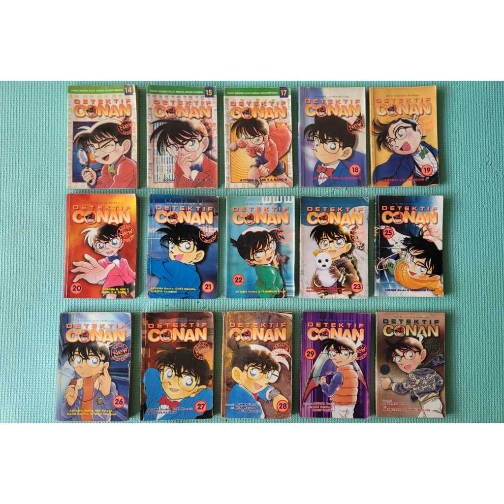 Komik bekas Detektif Conan