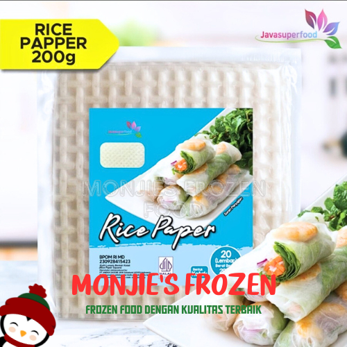 

RICE PAPER KOTAK Isi 20 200gr - Kulit Lumpia Vietnam Rice Paper - Spring Roll BANH TRANG