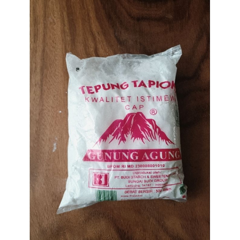 

Tepung Tapioka 500 gr Gunung Agung termurah