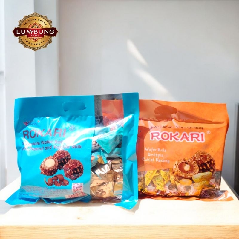 

Camilan Snack Rokari Coklat Bola Kacang Premium 280g