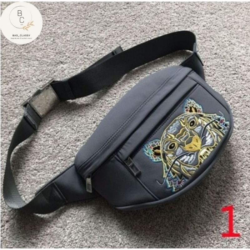 Kenzo waist bag pria