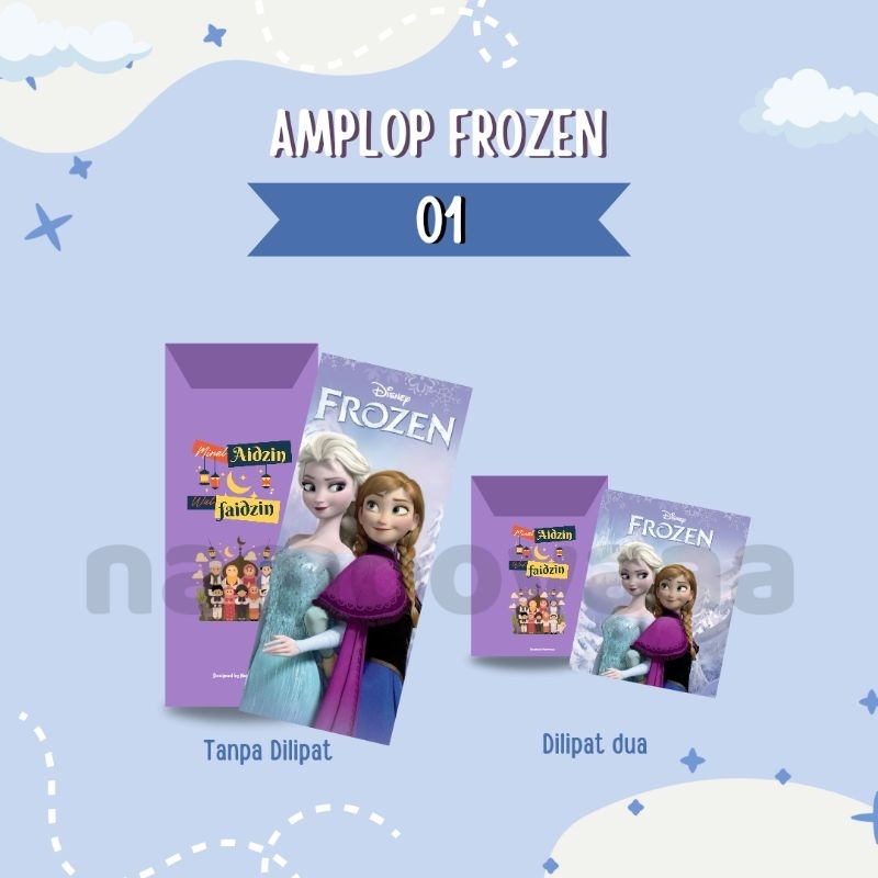 

Amplop Lebaran Unik dan Lucu | Frozen Version