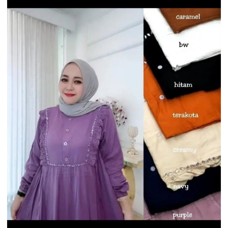 Gamis Salvina Gamis Viral Gamis impor polos