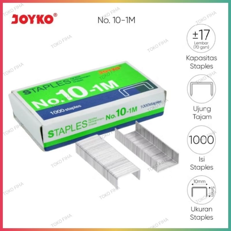 

Isi Staples Joyko No.10-1M - Per Pcs