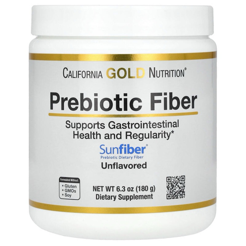 

CALIFORNIA GOLD NUTRITION PREBIOTIC FIBER 180g
