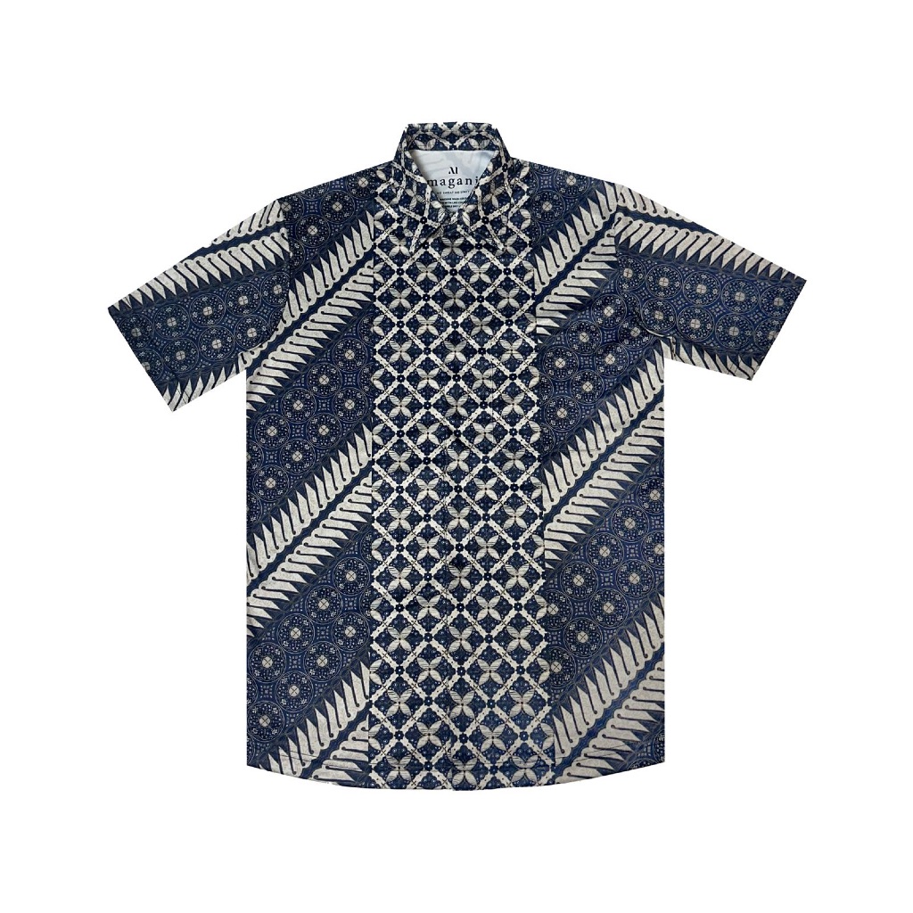 MAGANI Nosweat Parang Cakra - Kemeja Batik Lengan Pendek