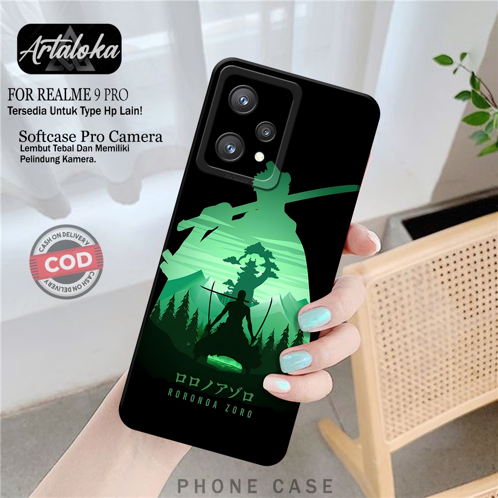 Case Hp REALME 9 PRO Fashion Case Anime Case REALME 9 PRO Silikon TPU Pro Camera Casing REALME 9 PRO
