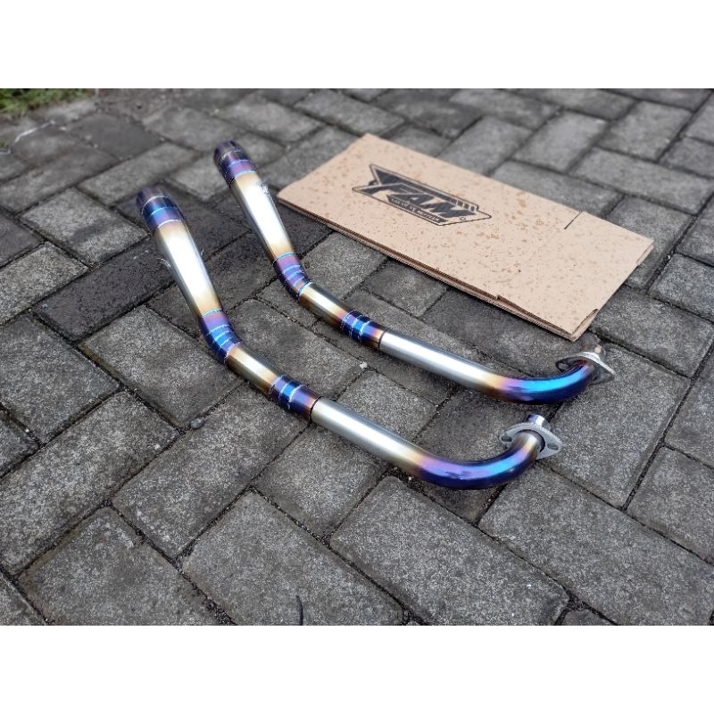 Leheran Knalpot Sleep Engine 200cc Jupiter Z Vega Kharisma Supra x 125 Blade Revo Smesh Shogun R