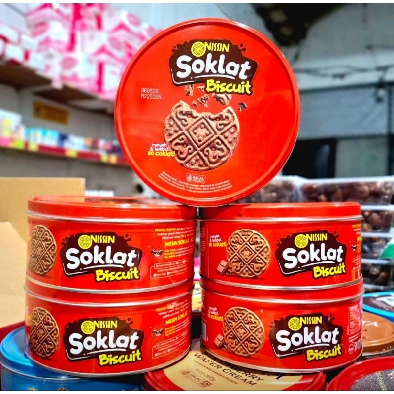 

Nissin Soklat Cookies 175gr (1 dus isi 12)