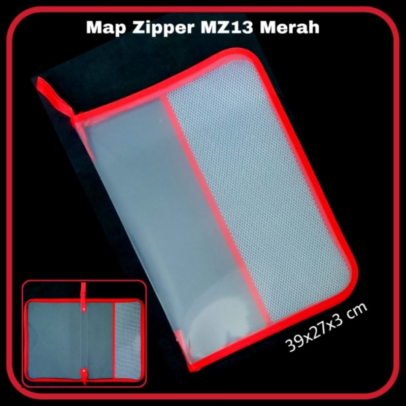 

Map plastik zipper merk Cerdas