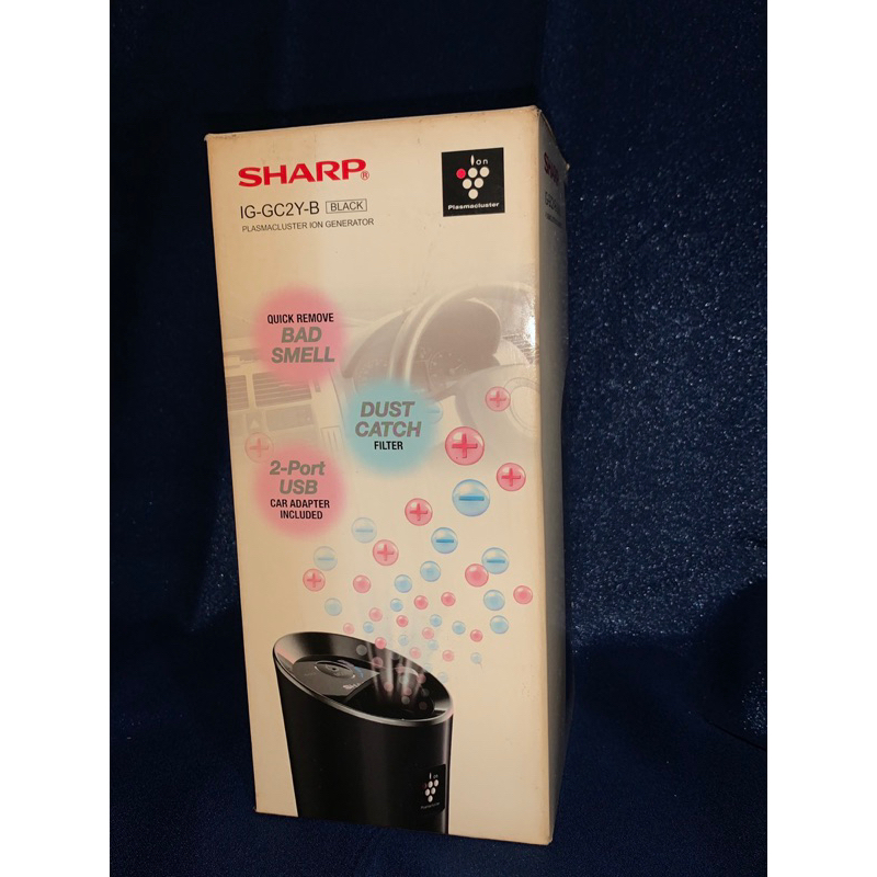SHARP IG-GC2Y-B (Black) PLASMACLUSTER ION GENERATION