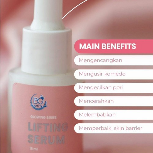 BG Skin Lifting Serum skincare perawatan kulit wajah pemudar noda hitam Beauty Glow