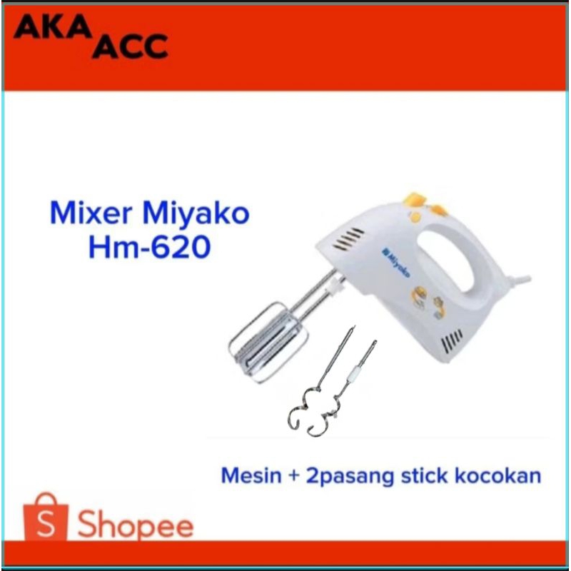 Mixer miyako hm-620 /Hand mixer miyako hm 620 / Mixer tangan miyako hm-620