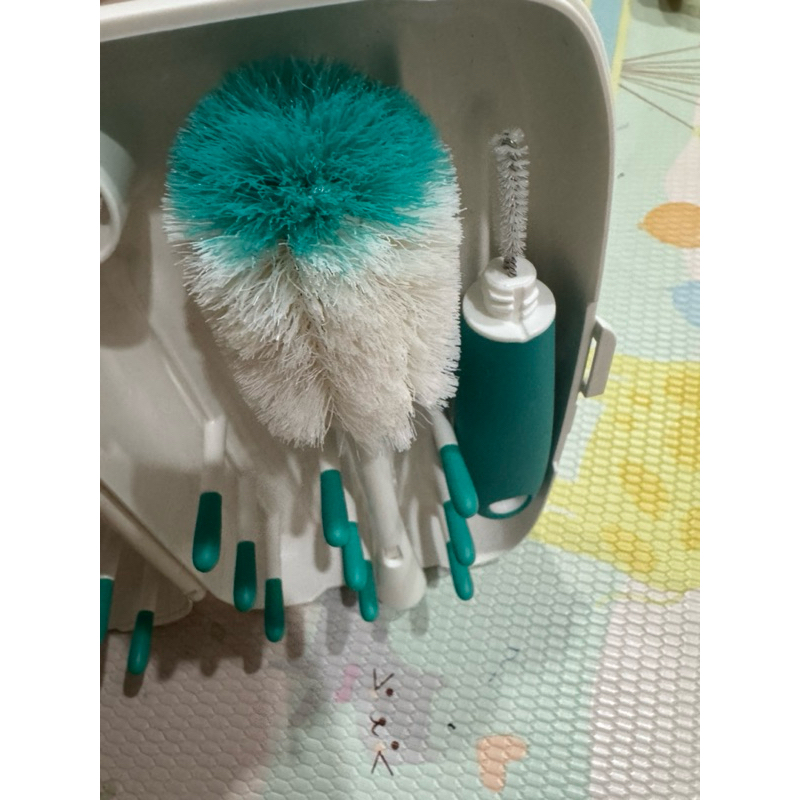 oxo tot portable brush preloved masi good condition