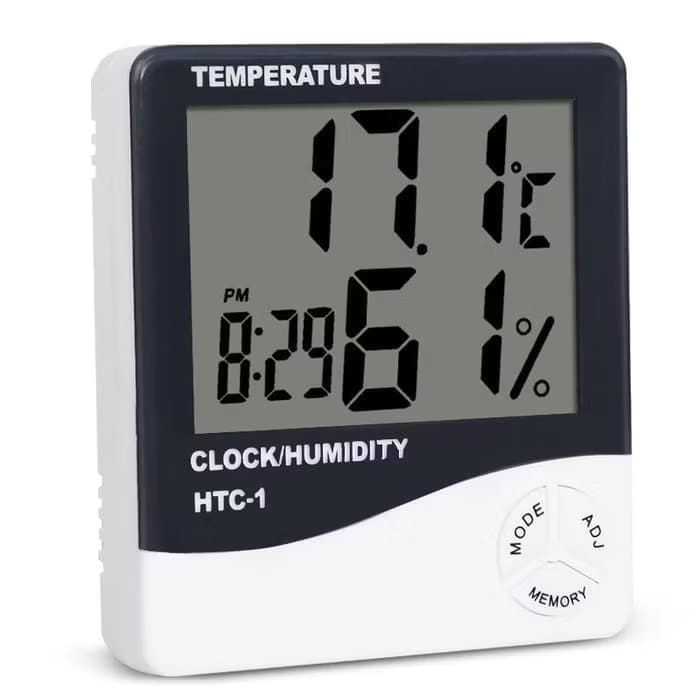 Alat Ukur Suhu Ruangan Terbaik HTC Termohygrometer Temperature Alat Ukur Suhu
