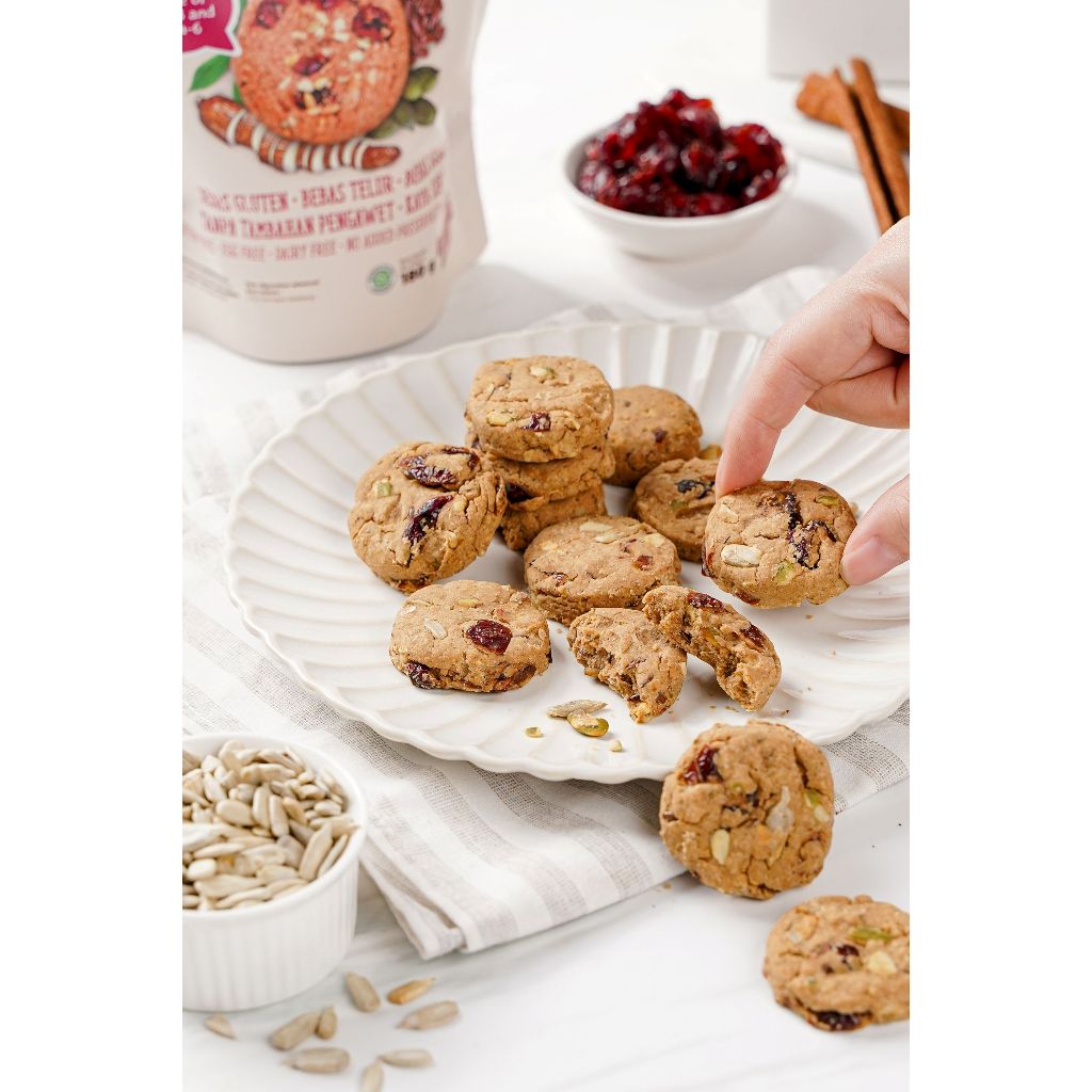 

Ladang Lima Gluten Free Pumpberry Cookies 180 gr