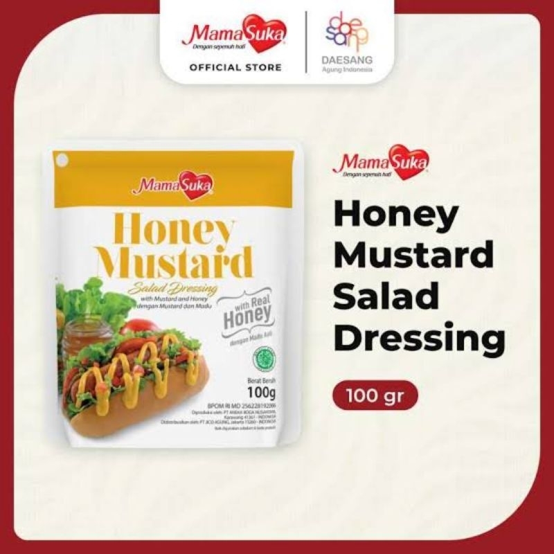 

MamaSuka Salad Dressing Honey Mustard 100gr
