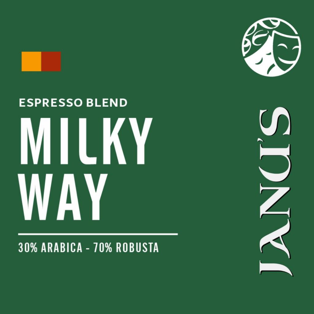 

Espresso Blend MILKYWAY (30% Arabica - 70% Robusta)