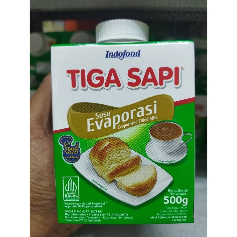 

Tiga sapi evaporasi 500ml
