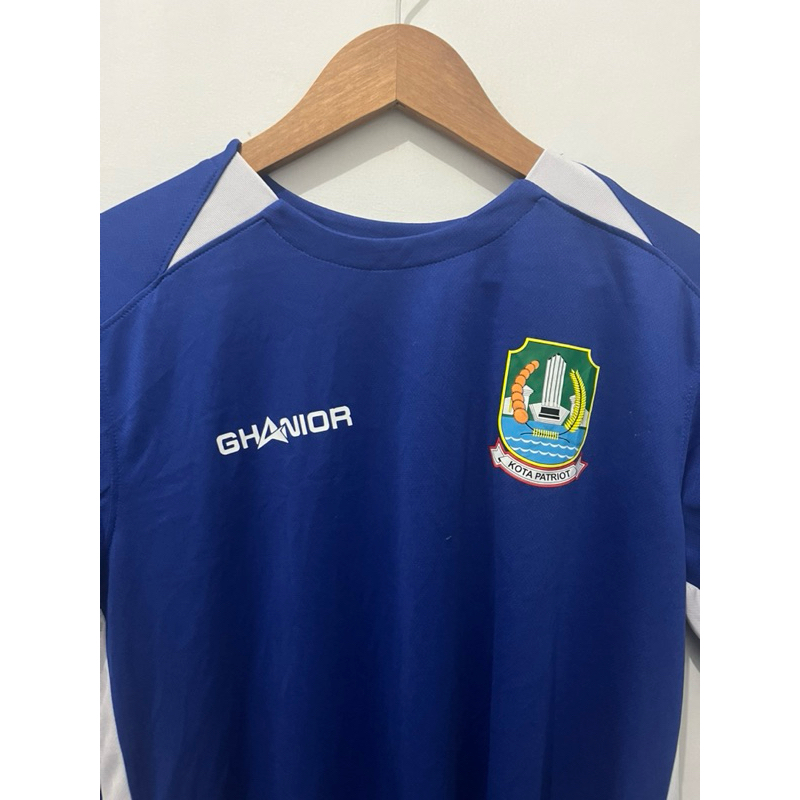 Jersey ghanior bekasi no 10 second ukuran L + celana