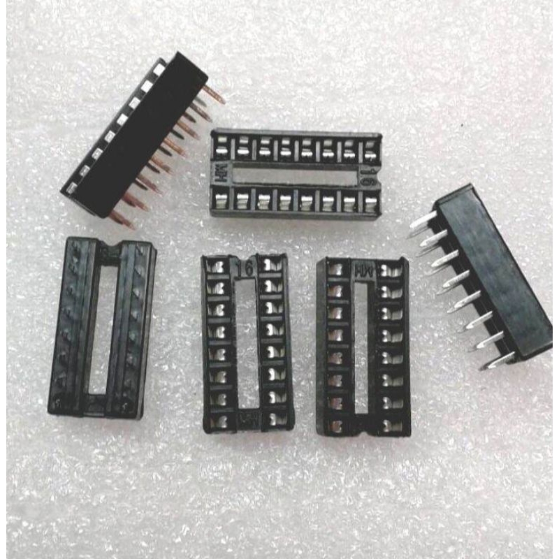 SOKET IC 16PIN 2X8 SOKET IC 2X8 16PIN SOKET IC 16 PIN 2X8 SOKET IC 16P SOKET IC 2X8 16 PIN