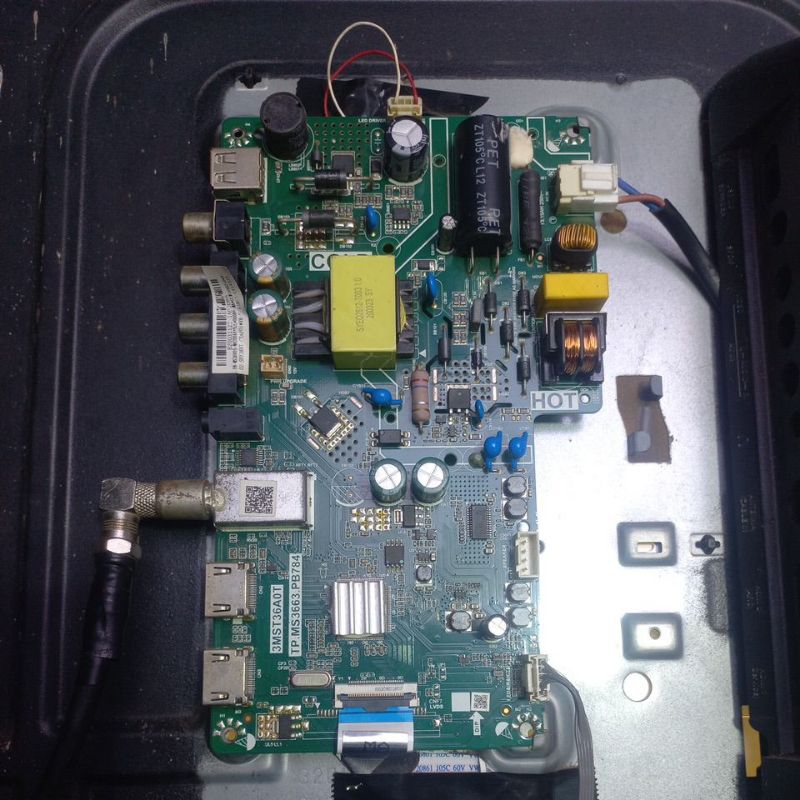 MB MainBoard Tv Led TCL 32B3/L32D3000B Soket Kecil/Besar