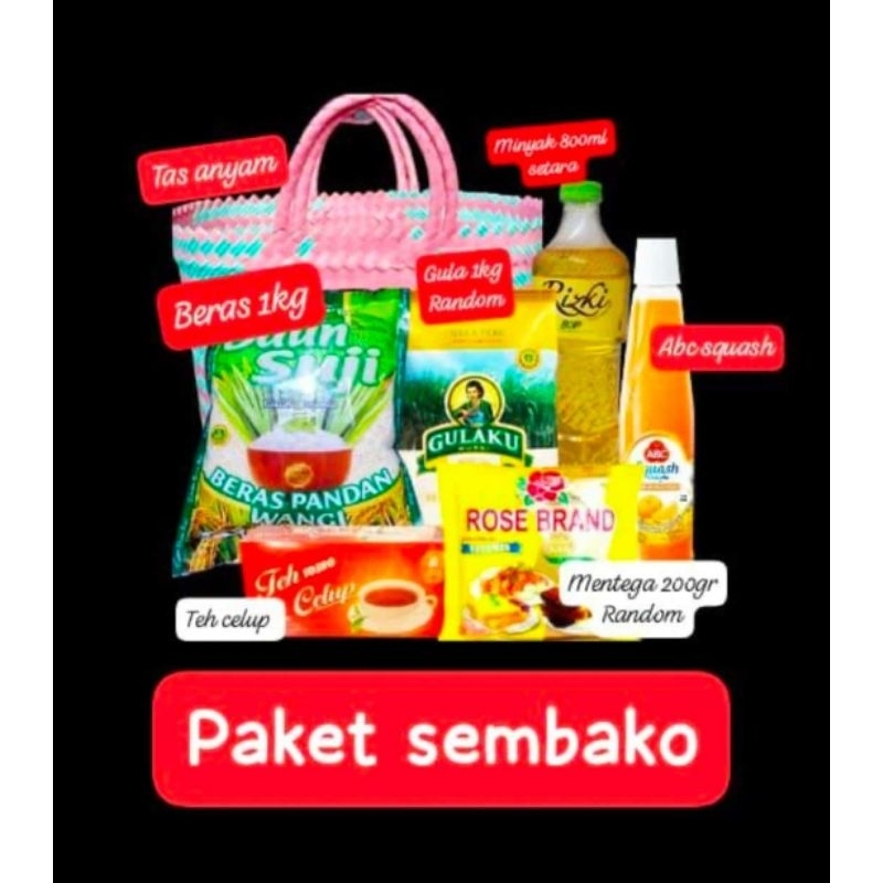 

Paket Sembako Tas Lurik