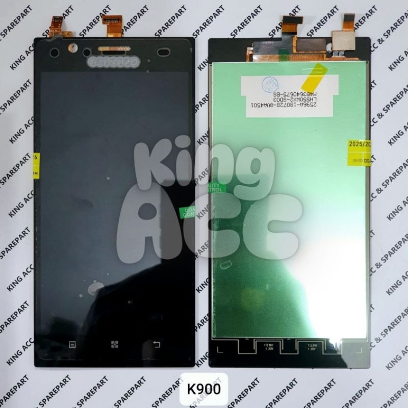 LCD TOUCHSCREEN LENOVO K900 / VIBE X BLACK