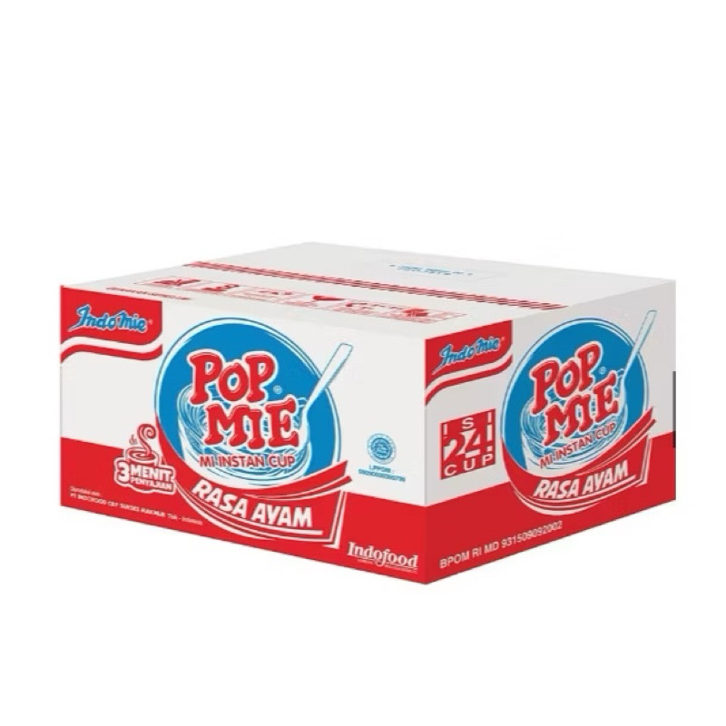 

Pop Mie Jumbo Rasa Ayam 1ctn/dus isi 24cup