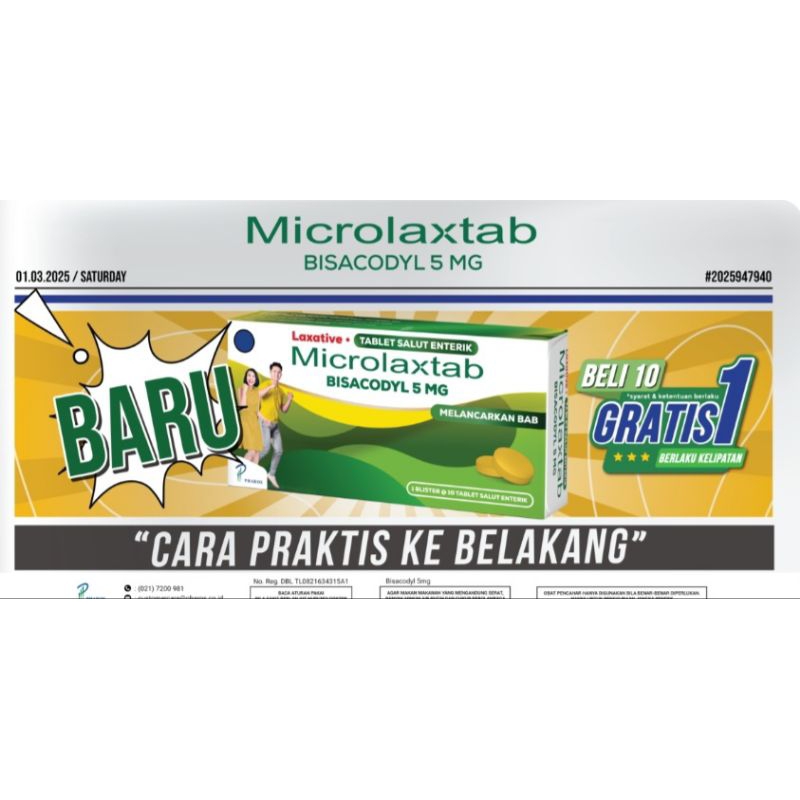 Microlax Tablet Bisacodyl 5ml
